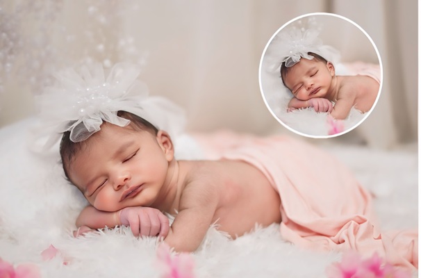 New Born Baby Indoor Shoot In Lucknow