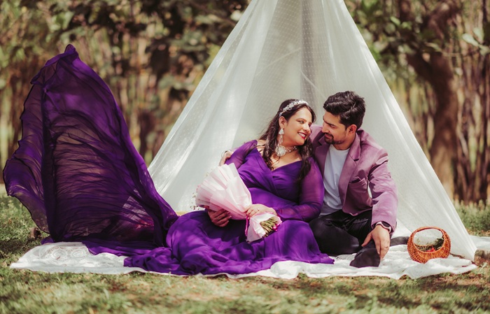 Premium  Maternity Shoot In Lucknow
