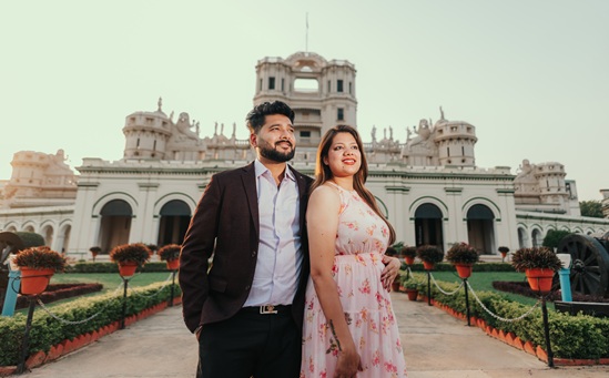 Pre-Wedding Shoot in Lucknow with Rental Outfits